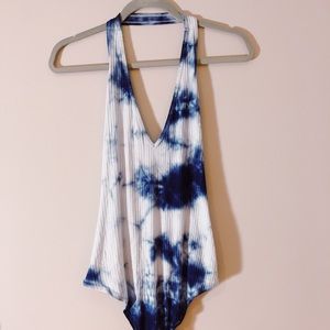 Pacsun | Blue Tie Dye Bodysuit